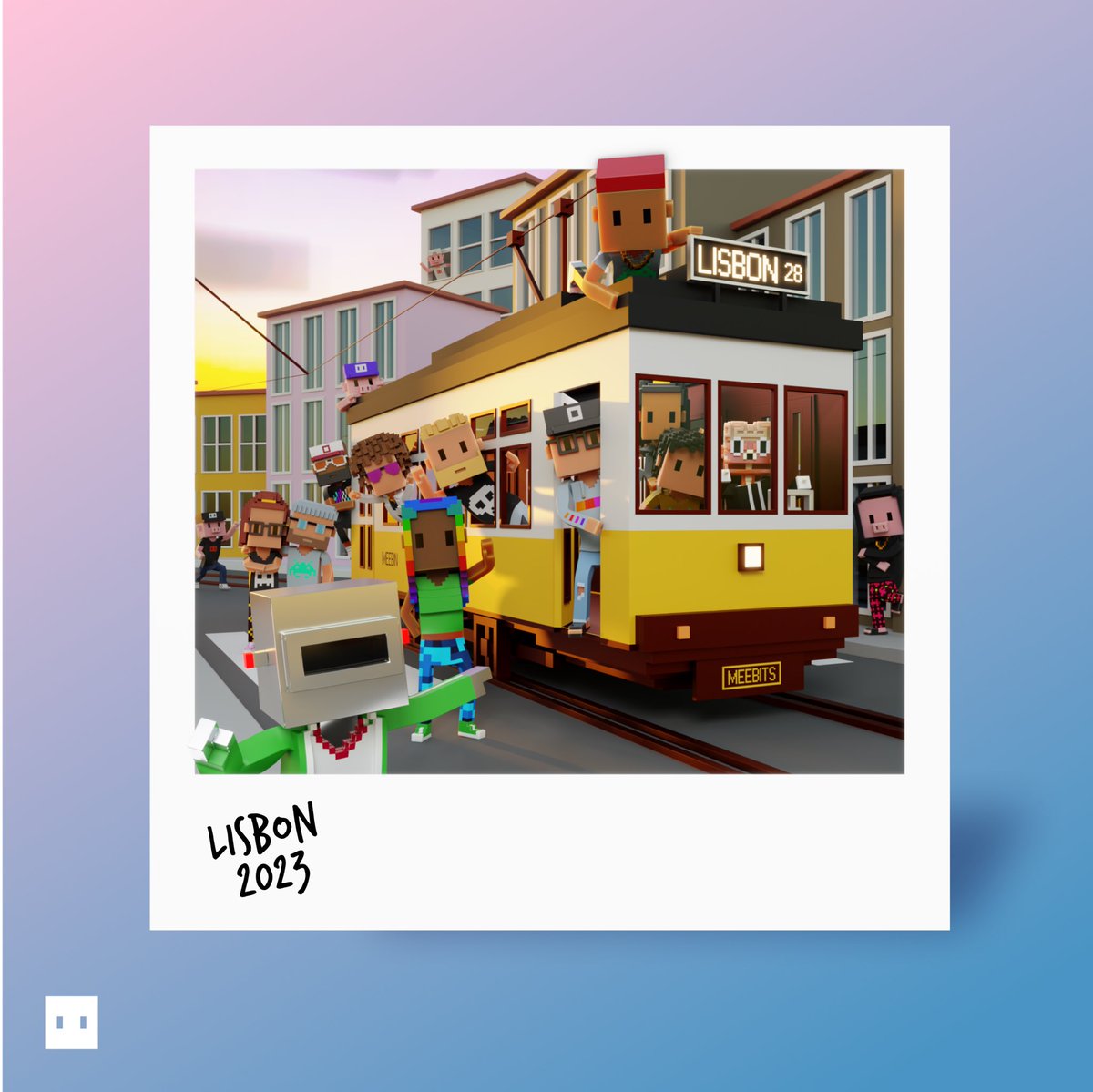 Meebin em Lisboa. First to tag all 16 Meebs gets bragging rights 😀#NFC23