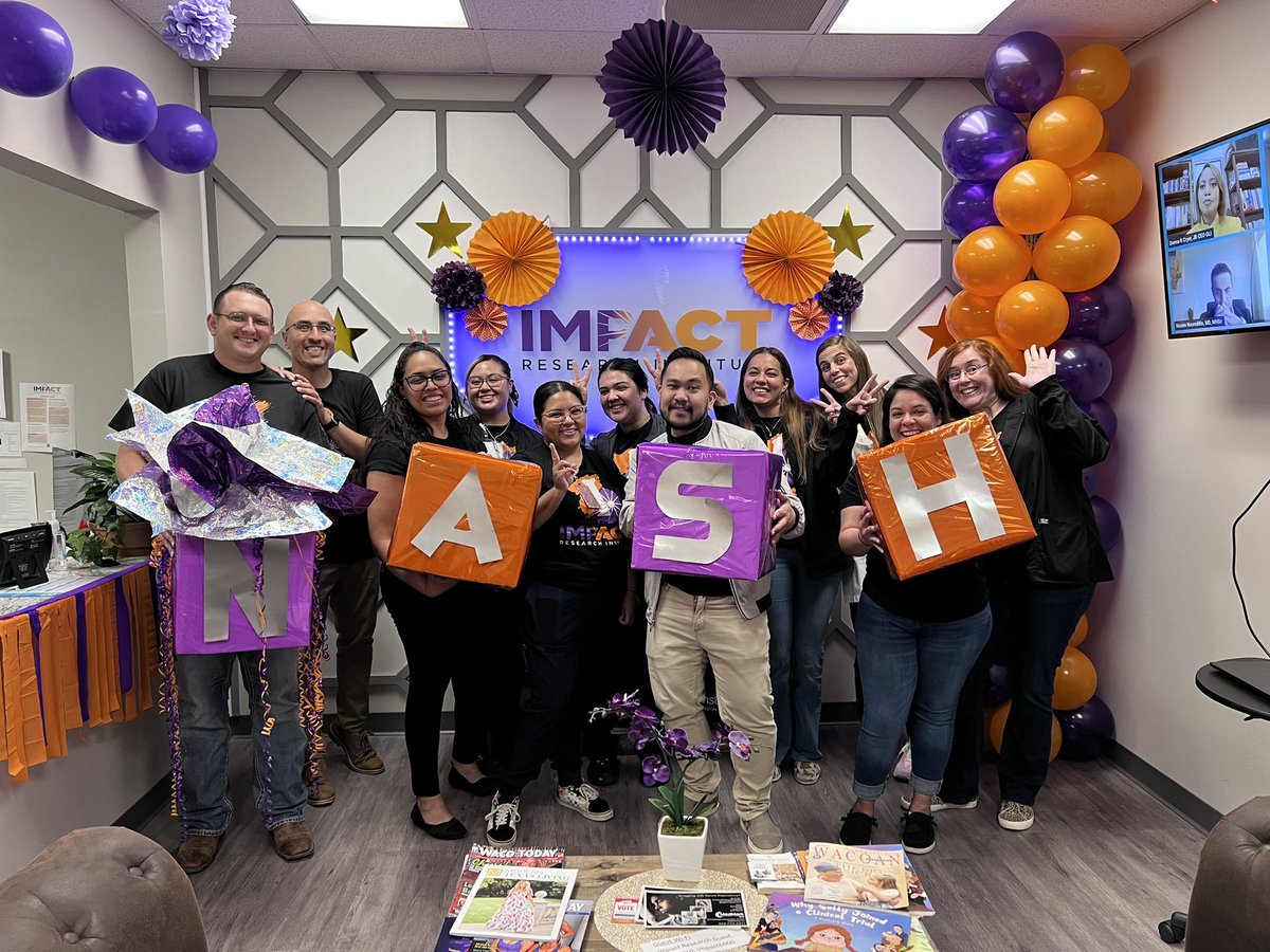 ImpactResearch8's tweet photo. The fun continues on International #NASHDay!

We have the best team! 

Congratulations to our NASH Day raffle winners, Lisa and Jacqueline! https://t.co/JfZ4ttGCka