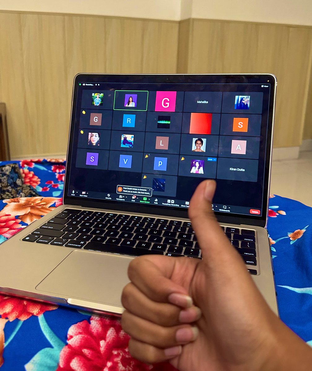 ThisisVanshika's tweet photo. Today was session 3/3 of #100girlsinblockchain 🙌🏻🦄 with @Web3learn_io
Over the last three weeks I have been teaching them concepts eip 4337 & dapps! 🙌
Our last session was based on how to do batched transactions and @biconomy SDK’s overall usecases ! The girls will be building dapps / projects and I’m really excited to see what they build 🚀
Thanks for having me and i really wish all the best to each one of you🙌🏻
