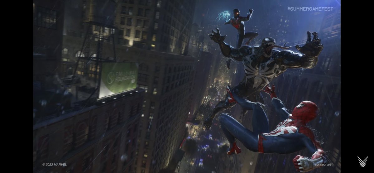 DbsHype's tweet photo. Spider-Man 2 Cover Art &amp; new illustrations are looking insane! Cannot wait! 

GAME RELEASES October 20th! https://t.co/D7bX6pTrkB