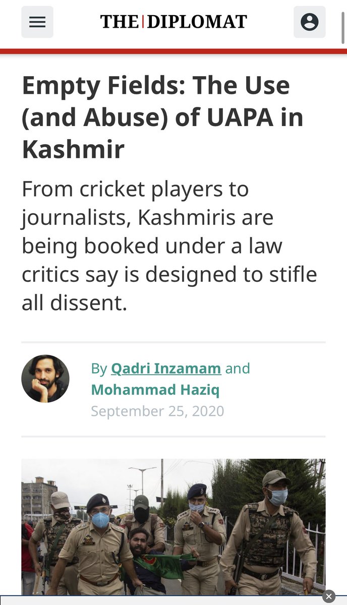 koshurnaffar's tweet photo. Thousands upon thousands of
activists and regular Kashmiri citizens have been locked up and faced harassment by the occupying forces due to these acts. https://t.co/e0n9pYoSpJ
