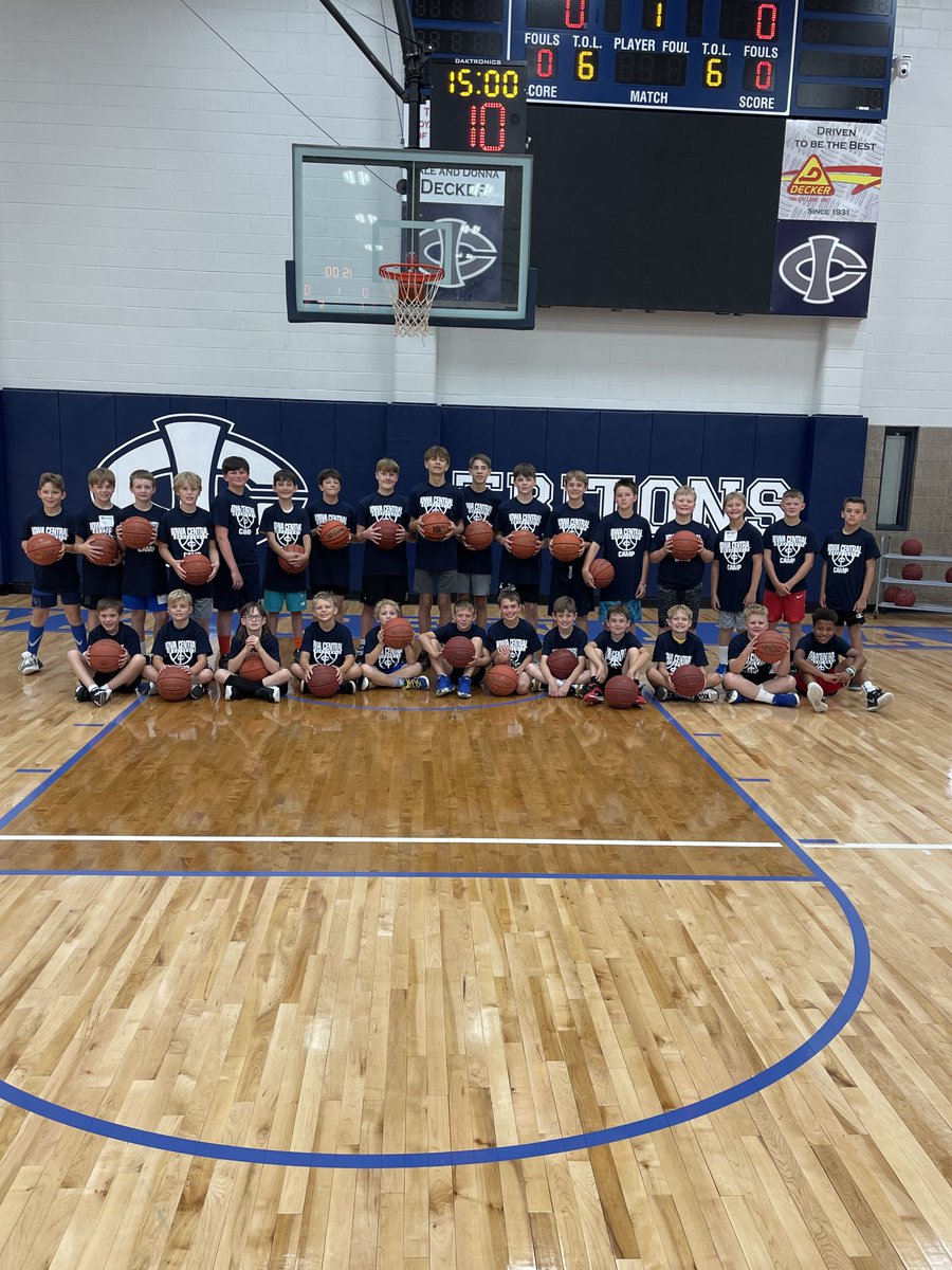 Good week of camp.   Unbelievable attitude and effort every single.