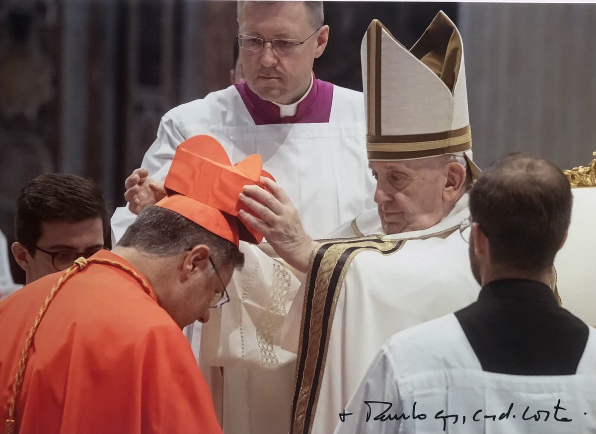 Paolo Cazar COSTA (*1967) 🇧🇷 Priest in 1992 ⚫️. Auxilliary Bishop of Rio de Janeiro (2011-2016), Bishop of Saõ Carlos (2016-2020), Archbishop of Brasilia (since 2020) 🟣. Cardinal in 2022 🔴.
