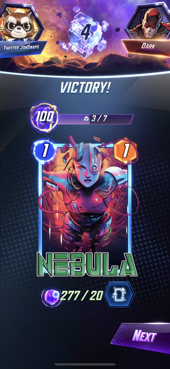 JonSnaps's tweet image. Luke cage for the mirror and lizard for the value! 7th consecutive infinite season for me ❤️ Love this game!!!

@SnapDecks @MarvelSnapZone