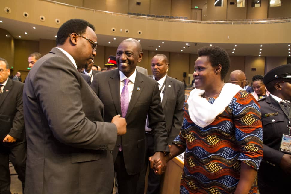 jessica_alupo's tweet photo. This afternoon, I presented my Statement to the COMESA Summit underway in Lusaka running under the theme-" Economic Integration for a thriving COMESA anchored on green investment, Value addition and tourism.’
I advocated for an end to fragmented markets and non-tariff barriers which are still major bottlenecks to trade and regional integration. Thankfully,
The AfCFTA is critical in addressing these barriers.
Today, Africa has a population of 1.373 billion people and, the largest arable land of 874 million hectares. This must be translated to creating greater opportunities, as we strive to make the best use of our resources. I'm glad to note that in 2021, COMESA regained its position as Uganda’s number one export destination with a percentage increase of 21% from US dollars 2006.19 million in 2018 to US dollars 2435.81 million in 2022.  We can still achieve more!
I thank President Hakainde Hichilema for the  very warm reception accorded to my delegation and I.