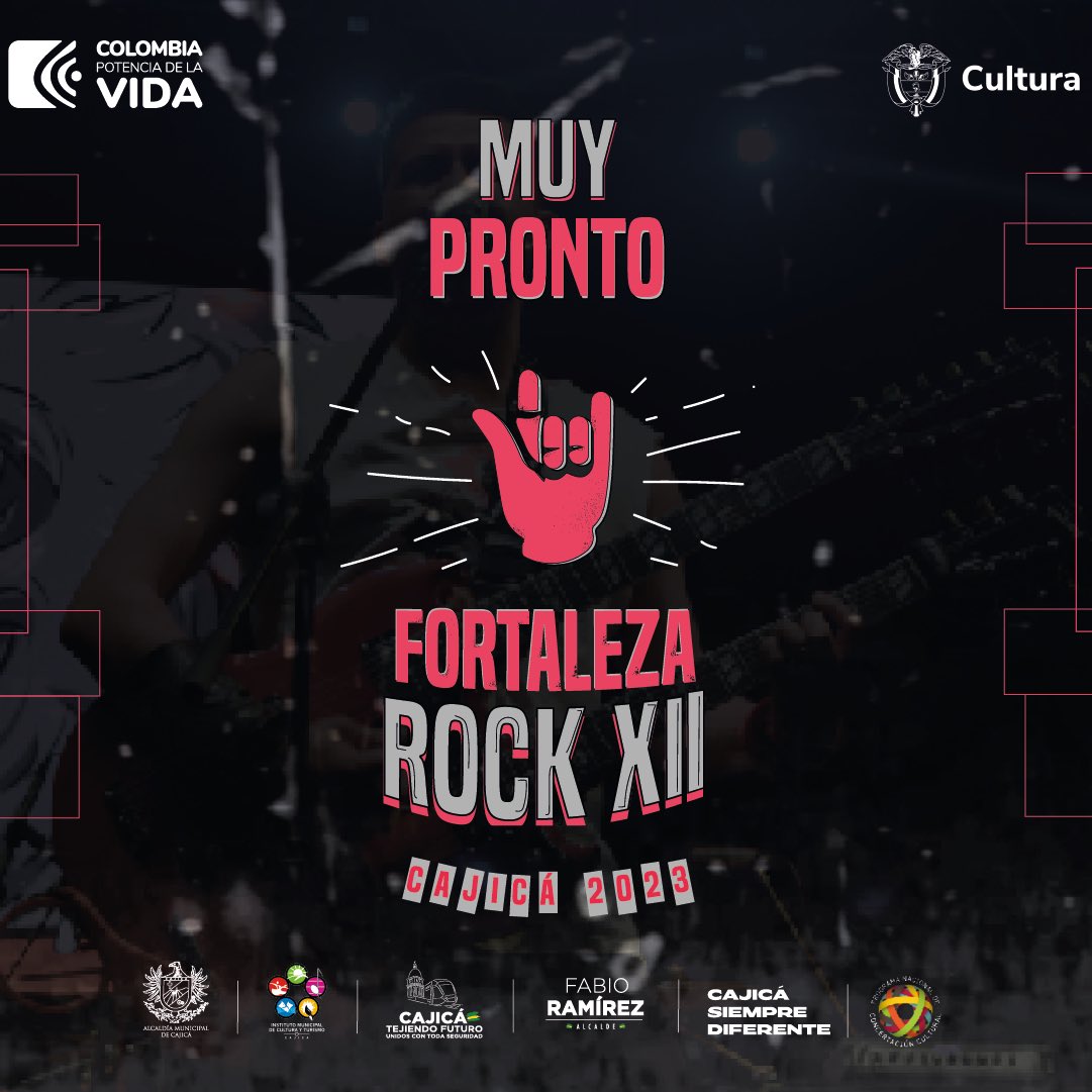 Espera muy pronto la convocatoria para el Fortaleza Rock en Cajicá
