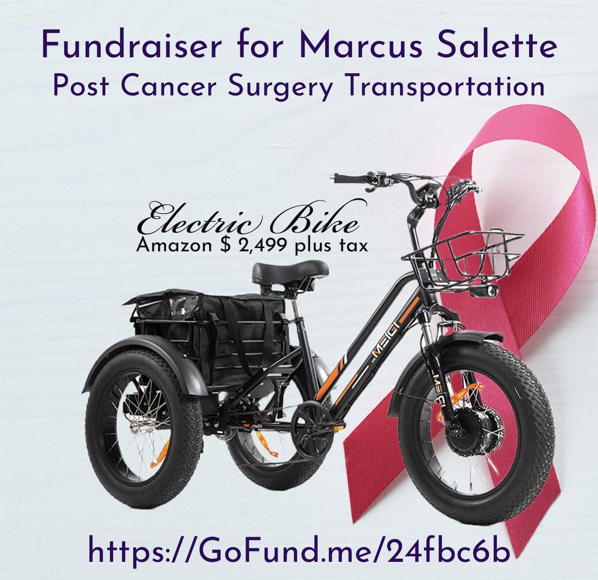 SaletteUSAtv's tweet photo. Cancer is devastating but after loosing my car because I’m unable to work and denied disability. You may be able to help because Marcus isn’t done living just yet.  See some of his work at https://t.co/jpjTp2QiXt https://t.co/tfCF7BjlAe