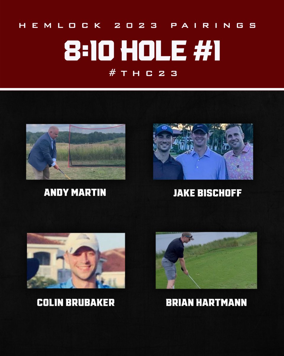 HemlockThe's tweet photo. Our 2nd group features two newcomers with a ton of promise and upside joined together with a couple of grizzled veterans with a few top 5 finishes to their names #THC23 https://t.co/BhkattHojt