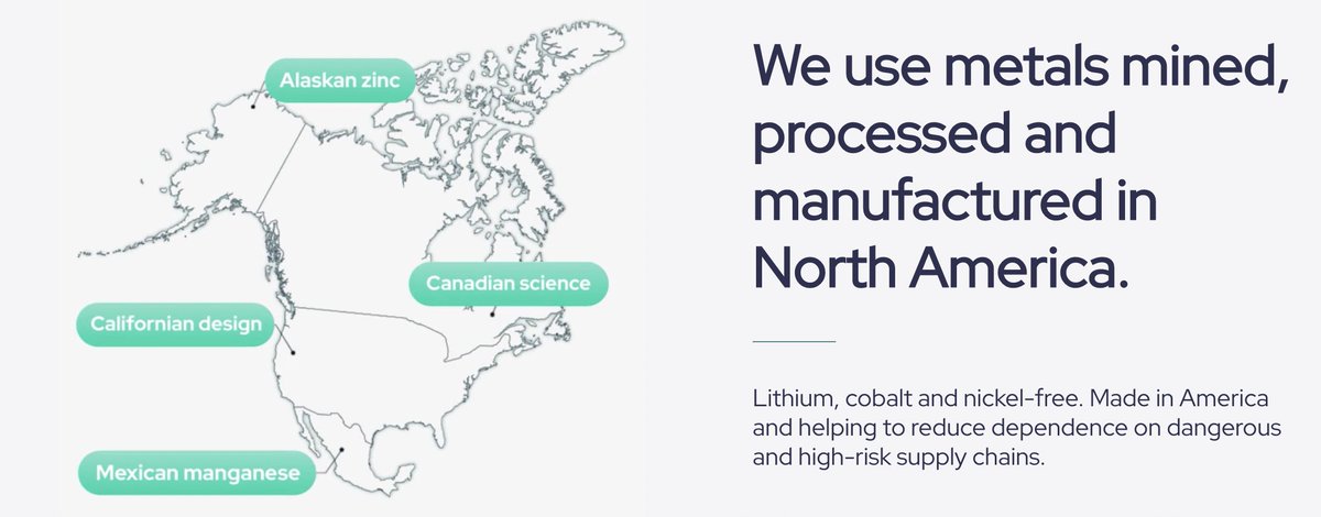 Salient Energy, with our innovative zinc-ion batteries, supports a rapid transition to clean energy by providing a scalable alternative to lithium-ion through a secure, sustainable, and reliable supply chain. #batterystorage #energystorage #climate