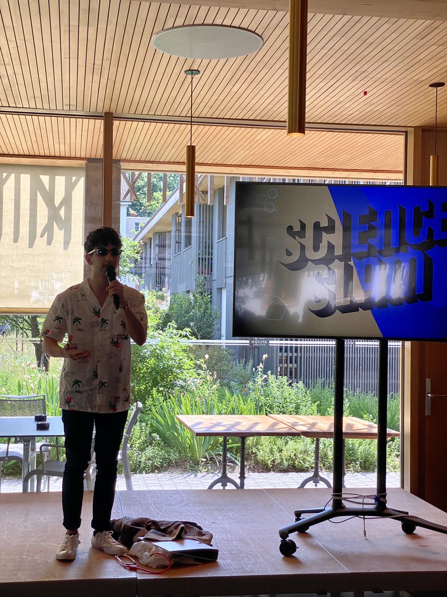EIE_Event's tweet photo. PART 1

What a thrilling #ScienceSlam at #EIE2023 tonight! We had a lot of fun! 🥳

🏆Congratulations to @bu_fri for winning the 1️⃣ place with her outstanding presentation! 🐶

👏 Kudos to all the participants for their impressive contributions! @impact_swiss @implementEIC https://t.co/Oc73smH73t