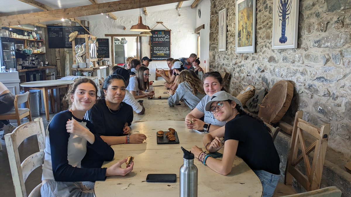 IB CAS Trip has safely arrived in Pembrokeshire. Bugs met and eaten(!) at the Bug Farm and a super evening on the beach. <a href="/FelstedSchool/">Felsted School</a>  #FelstedInspires