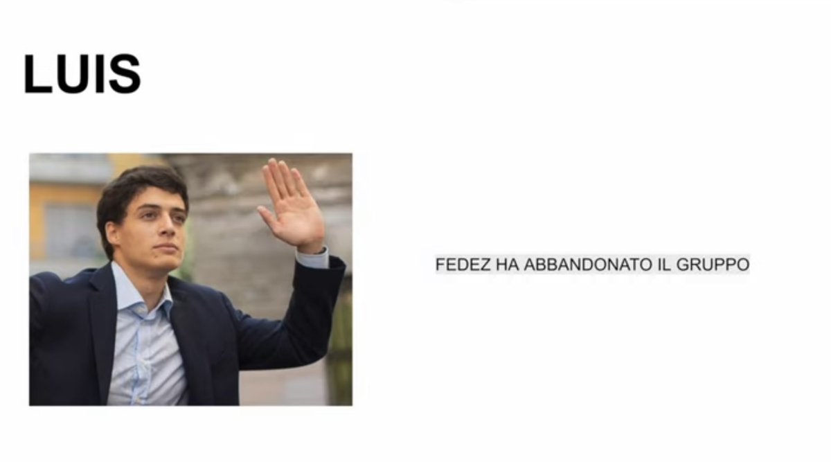 FranAltomare's tweet photo. Per me, è tutto qui. Grazie, Luis Sal, per averci svoltato la serata, la settimana, il mese, l’anno, la vita. #muschioselvaggio https://t.co/70FDkTCIDb