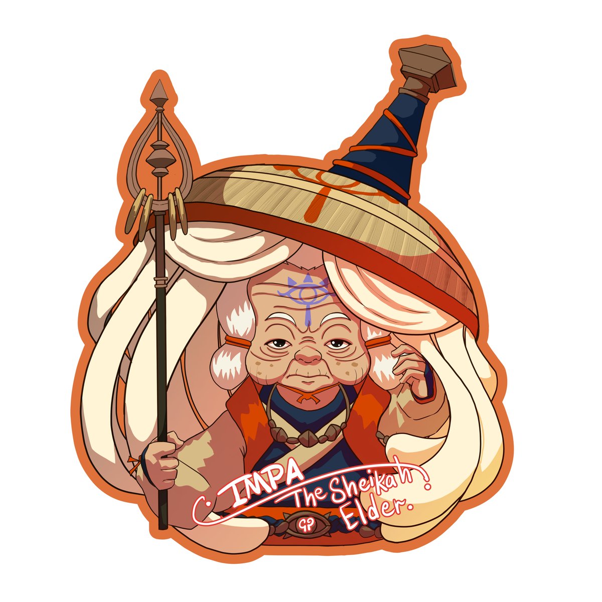 Geekyge's tweet photo. Impa - The Sheikah Elder

#totk #totkfanart https://t.co/uJSdlIBAia