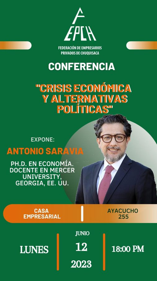 RCalasich's tweet photo. HABLEMOS DE LIBERTAD
@tufisaravia está agitando las aguas de la opinión pública donde naufragan los restos del fallido Est.Plurinacional y de las propuestas nacionalistas y socialistas que anclaron #Bolivia al atraso desde hace más de 70 años. Una palabra resuena: #liberalismo. https://t.co/aMO3BIrTRF