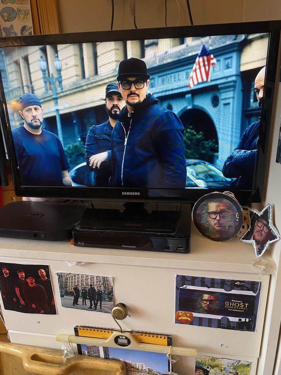 Have been waiting all day to see this new episode of #GhostAdventures on @discoveryplusUK so excited to see what evidence and evps the best paranormal investigators of @Zak_Bagans @AaronGoodwin @BillyTolley @jaywasley got 👻👻