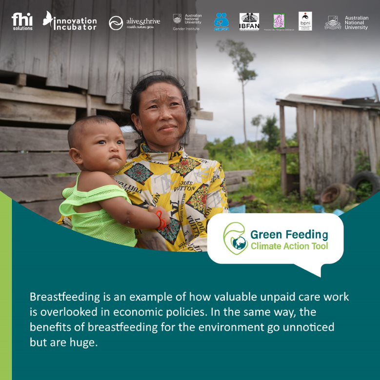 Breastfeeding is the #FirstFood system.

The #GreenFeedingTool empowers policymakers to understand environmental gains from policy scenarios that enable exclusive breastfeeding for the first 6 months. Check out the tool from @aliveandthrive here: bit.ly/3WXal1Z