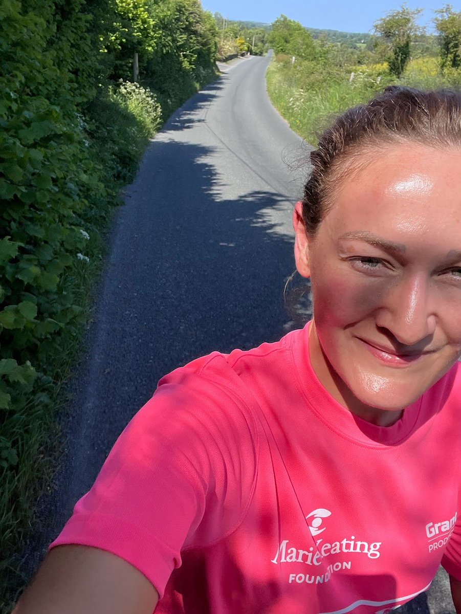 I have 22km completed so far; if you are in a position to donate to my @100kin30days funndraiser please do... it goes to an incredible cause teh @MarieKeating 

Below is the link: 

100kin30days.ie/fundraising/pr…

#100kin30days #breastcancer #breastcancercare