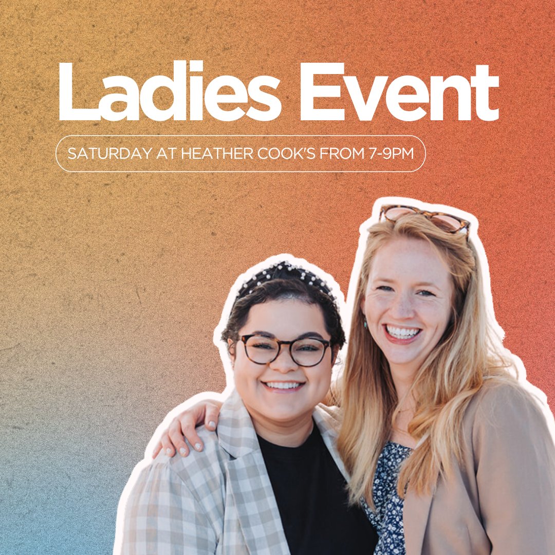 LADIES: Please join us on Saturday, June 10th from 7-9PM at the Cooks house for fellowship! Please bring an appetizer or dessert to share

21912 Foxlair Road
Gaithersburg, MD 20882