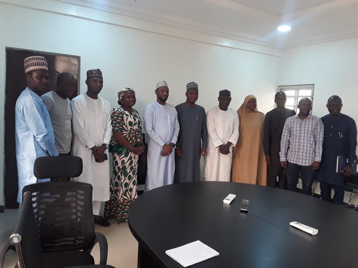 KASUPDA with the Nigerian Institute of Quantity Surveyors(NIQS), Kaduna State Chapter for a courtesy visit in view of collaboration to achieve the set goals.