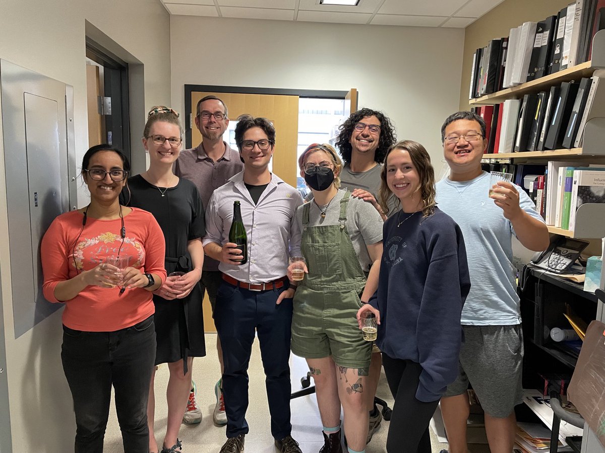Mehle Lab (@mehlelab) on Twitter photo It's been a busy work for the lab. Thomas (holding 🍾) passed his <a href="/UWMadisonMDTP/">Microbiology Doctoral Training Program</a> qualifying exam with aplomb. Very excited to see him tackle his project as a dissertator. Congrats Thomas. It's been a busy work for the lab. Thomas (holding 🍾) passed his <a href="/UWMadisonMDTP/">Microbiology Doctoral Training Program</a> qualifying exam with aplomb. Very excited to see him tackle his project as a dissertator. Congrats Thomas.