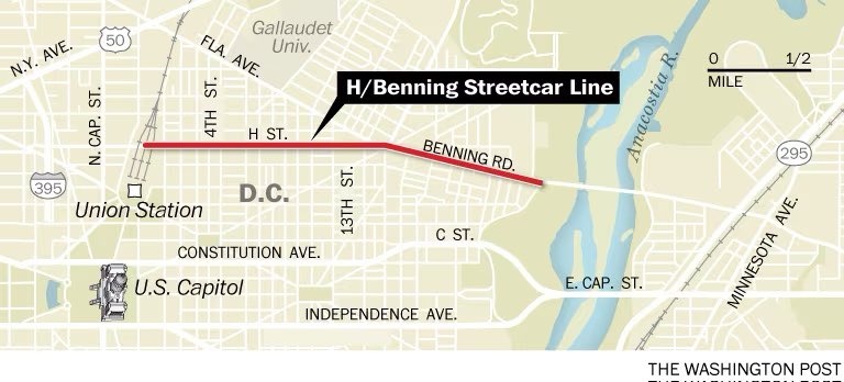 Here’s what was supposed the be built vs what’s actually been built. No wonder ridership is low - it doesn’t go anywhere useful!

DC streetcar is only a failure because @councilofdc lacks the will to execute the plan. Thank god we didn’t make the same mistake with DC Metro!