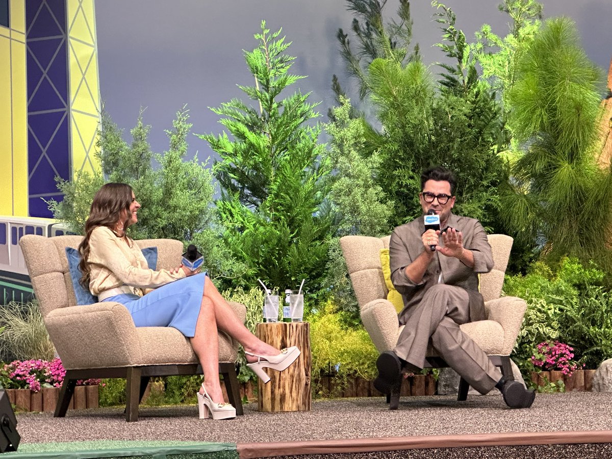 “It was just me. Making Schitt’s Creek and answering customer service emails” - Dan Levy

#CNX23