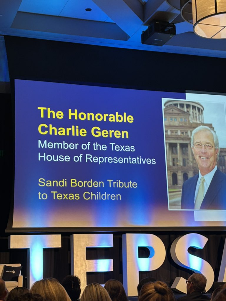 Thank you Charlie Geren for standing up for public education with your votes!  #LufkinLearns #WeLeadTX