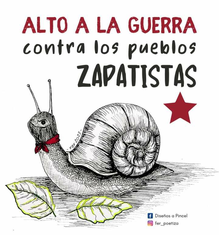 #PorLaPaz #ConLasZapatistas #ParemosLaGuerra ⭐ #ezln