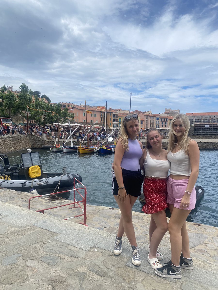 Day out in Collioure for Mrs Gillis & Mr Cowan with the rest of the group
#RaiseTheBarr