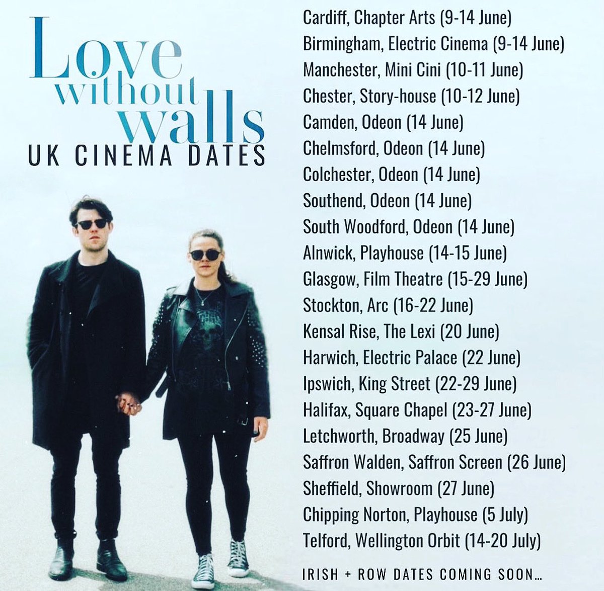 Karen Newman (@knewmanproducer) on Twitter photo Here we go … one more sleep <a href="/lww_film/">Love Without Walls Film</a> comes to the big screen … <a href="/GullJane/">Jane Gull</a> <a href="/BeCoMeCast/">Ben Cogan</a> <a href="/SwashShana/">shana swash</a> <a href="/NiallMcNamee/">Niall McNamee</a> <a href="/SVMOfficial/">Some Velvet Morning</a> <a href="/realadamdeacon/">Adam Deacon</a> <a href="/ianmhm/">Ian Massa-Harris-McFeely (he/him/his)</a> @SusiSalavati <a href="/5AStudios/">5A Studios</a> <a href="/Strike_Media/">Strike Media</a> <a href="/Bulldog_Film/">Bulldog Film Distribution</a> #LoveWithoutWalls #SupportIndieFilm #Cinemas <a href="/HiddenDoorProds/">HiddenDoor</a> Here we go … one more sleep <a href="/lww_film/">Love Without Walls Film</a> comes to the big screen … <a href="/GullJane/">Jane Gull</a> <a href="/BeCoMeCast/">Ben Cogan</a> <a href="/SwashShana/">shana swash</a> <a href="/NiallMcNamee/">Niall McNamee</a> <a href="/SVMOfficial/">Some Velvet Morning</a> <a href="/realadamdeacon/">Adam Deacon</a> <a href="/ianmhm/">Ian Massa-Harris-McFeely (he/him/his)</a> @SusiSalavati <a href="/5AStudios/">5A Studios</a> <a href="/Strike_Media/">Strike Media</a> <a href="/Bulldog_Film/">Bulldog Film Distribution</a> #LoveWithoutWalls #SupportIndieFilm #Cinemas <a href="/HiddenDoorProds/">HiddenDoor</a>
