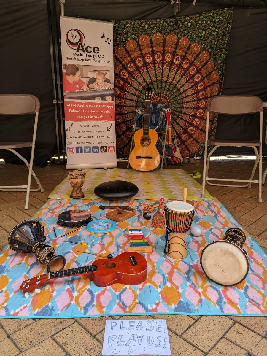 acemusictherapy's tweet photo. Thank you to everyone who came over to #Volfest today say hello, play our instruments, offer to volunteer and donate! βοΈπΆ π @ChelmsfordCVS We are so grateful for everyone's support and it was great to be able to connect with other local organisations too π« #chelmsford #music https://t.co/HQYCMzkWrI