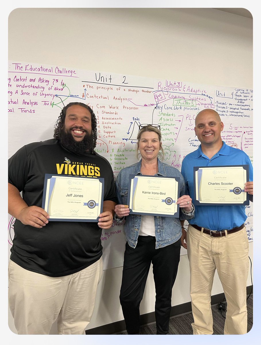 PantherIrons's tweet photo. Completed NISL (Nat’l Institute for School Leadership) Program with this fantastic Frankfort Cohort! @CtrEdEcon #leadership #actionresearch #jobembedded #collaboration #strategicthinking #transformamericanschools https://t.co/wjRrk0fLKO