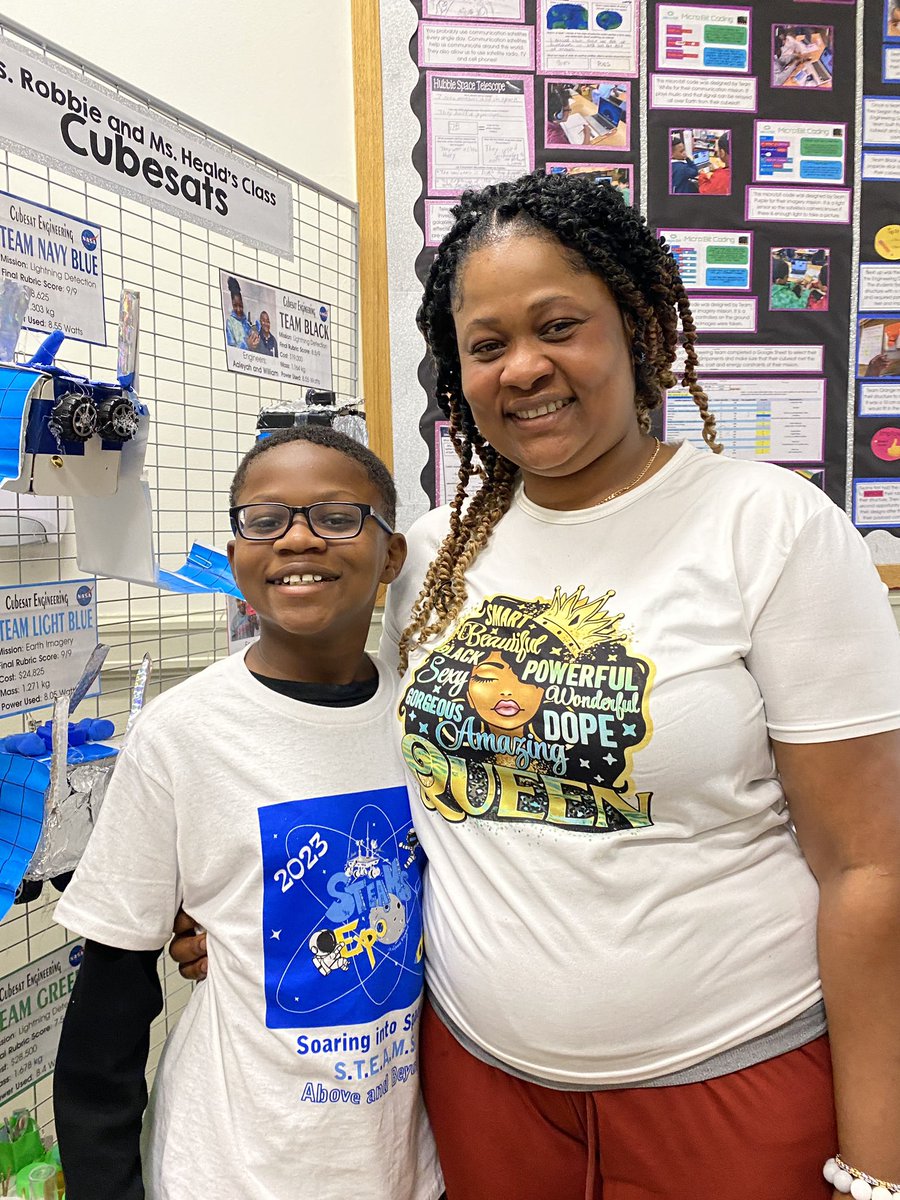 The BBCPS STEAMS Expo was amazing this week! All of the third grade presenters did an amazing job showing off what they learned about satellites @bbcps