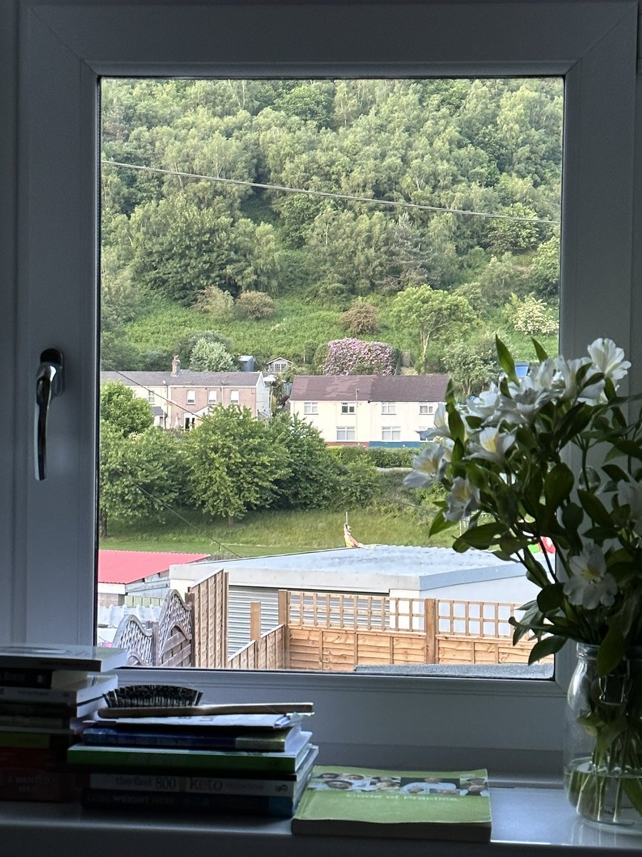 merseyview's tweet photo. View from my Welsh digs bedroom window is stunning #cwmcarn #stunningview #cwmcarnforest #welshdigs #socialworkerontour https://t.co/2suZbbAHeH