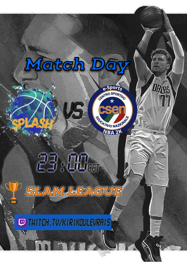 Match day:
🆚 <a href="/csen_esports/">CSEN e-Sports NBA2K</a> 
🏆 <a href="/slam_league/">SLAM League</a> 
🔔 23:00 CET

1⃣ <a href="/kirikoulevrxis/">Kirikoulevrais 🎙️🇸🇳🇫🇷</a> 
2⃣ ImLiins
3⃣ Sasstem
4⃣ Infinite
5⃣ Cheb3xn