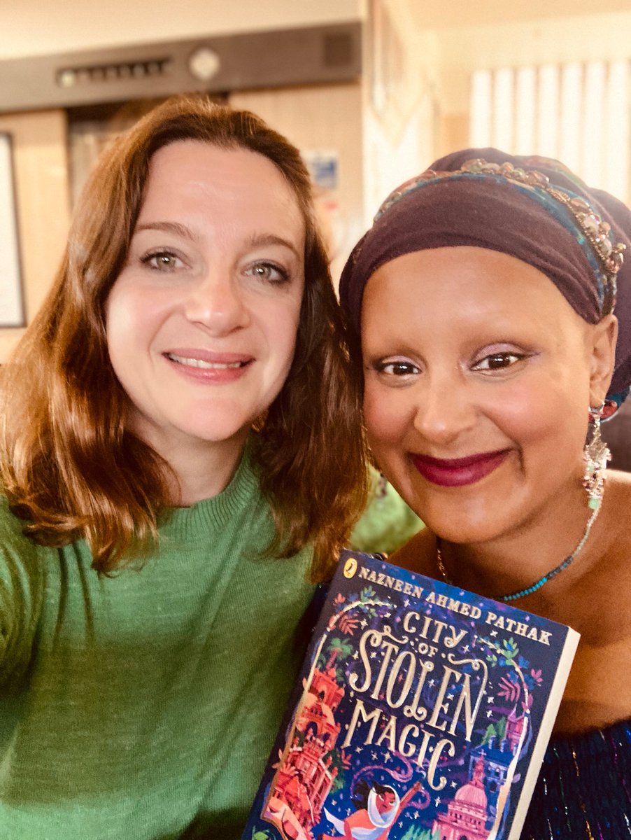 It’s quite something when one of your best friends publishes a book, let alone such a fabulous, magical story as #CityofStolenMagic. I can’t wait for children to read this. Congratulations Naz, such a very special book launch with our Warwick family!