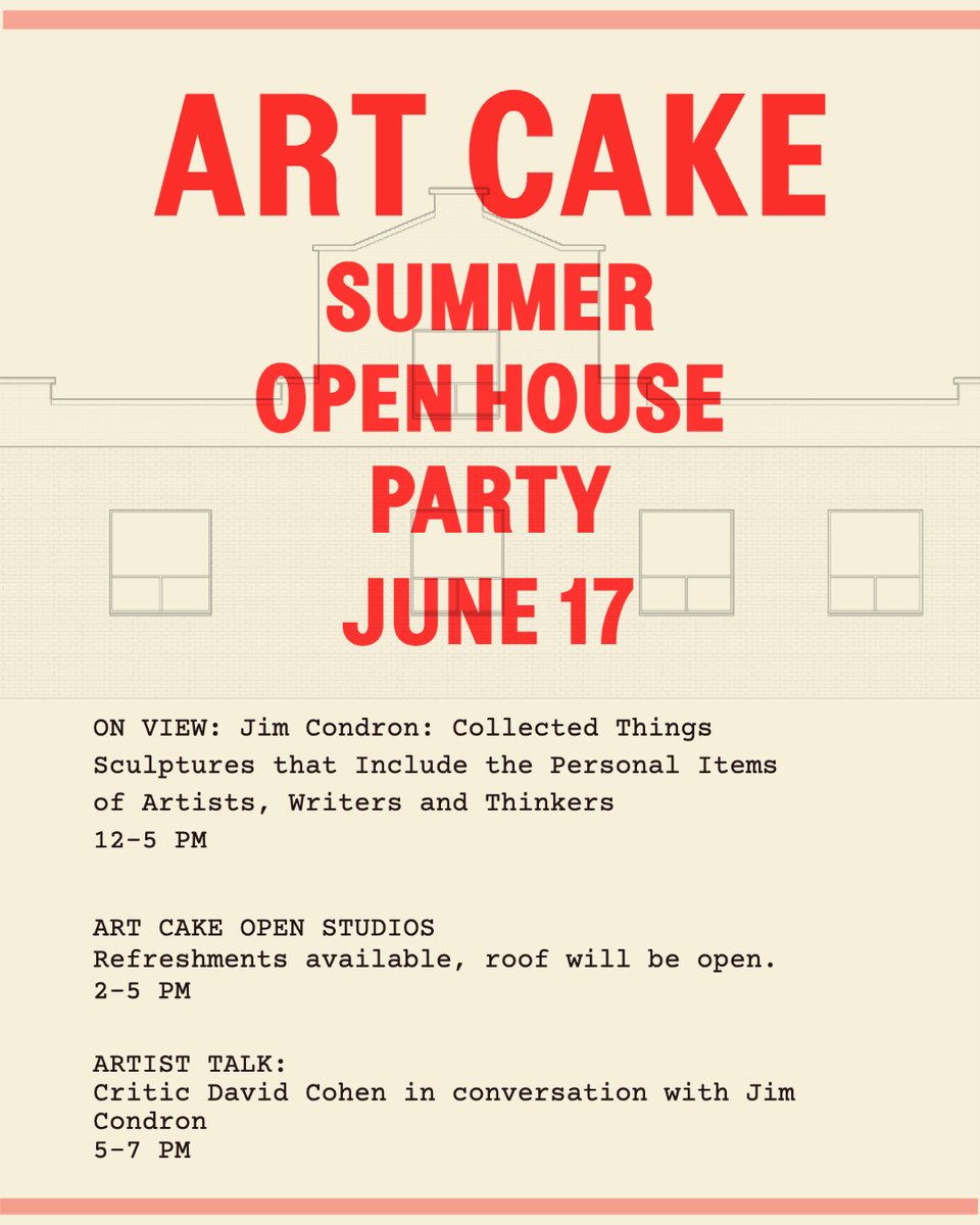 Come to Art Cake on June 17th for our Summer Open House Party!