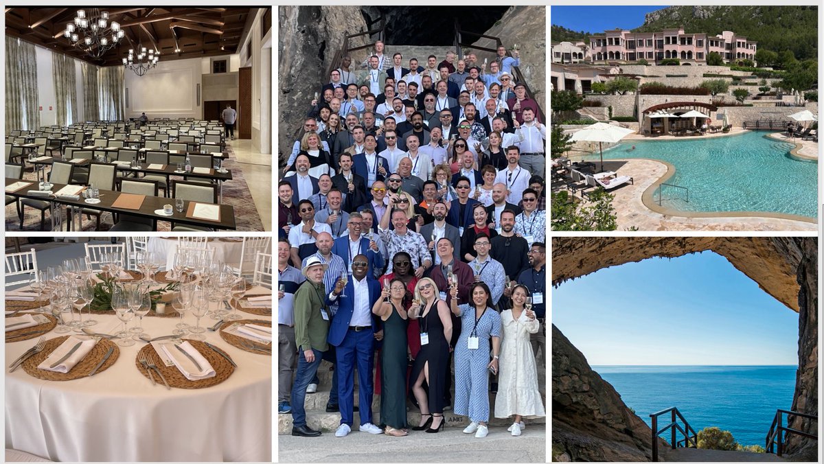 MyDynamicEvents's tweet image. #ThrowbackThursday taking us all the way to the largest island off the coast of Spain, Mallorca! What a fun experience helping our client celebrate their partners in unique venues... like literal caves! #eventprofs