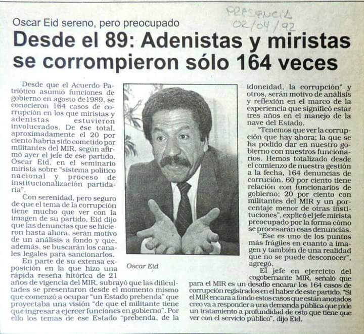 NardaAlvarez10's tweet photo. Mmmmm qué recuerdos aquellos no @SDoriaMedina?????
Ni arañando la tierra podrás borrar los tiempos de saqueo a las arcas del Estado de Bolivia
#NarcoGobiernos
#NarcoVínculos
#NarcoMiristas
#Megacualiciones
#RoscaCorrupta
#MafiaGolpista 👇👇👇👇😡😡😠😠 https://t.co/DTXCOYV4kj