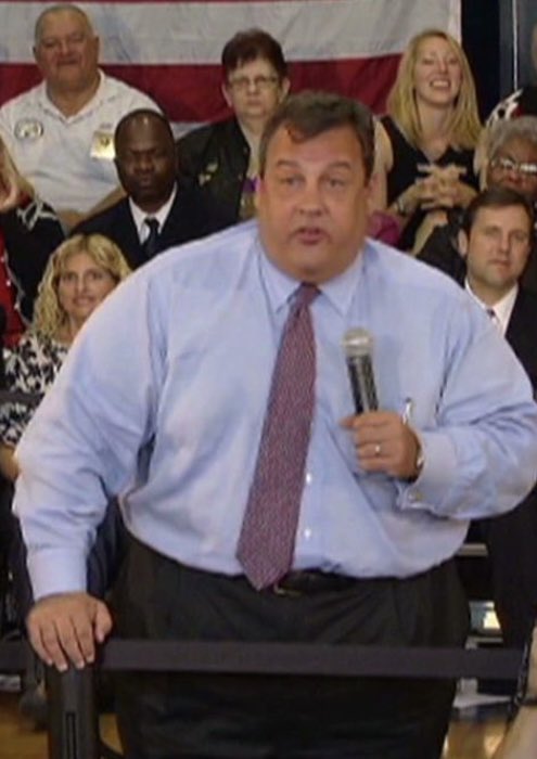 William Howard Taft was our fattest US President.

Chris Christie makes Taft look like Twiggy. 

#7thInningStretch