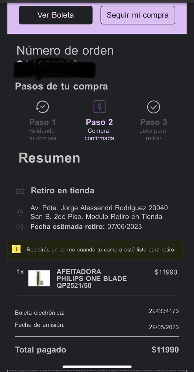 NenaBarra's tweet photo. @RipleyChile cómo es posible que realice una compra en el ciber (el 29 de Mayo 2023) y hoy me llegue un correo cancelando mi pedido por que no tienen el producto, pero resulta que si lo ofrecen a otro precio en la página web @SERNAC las ofertas eran falsas ?? https://t.co/cM2byBkB3B