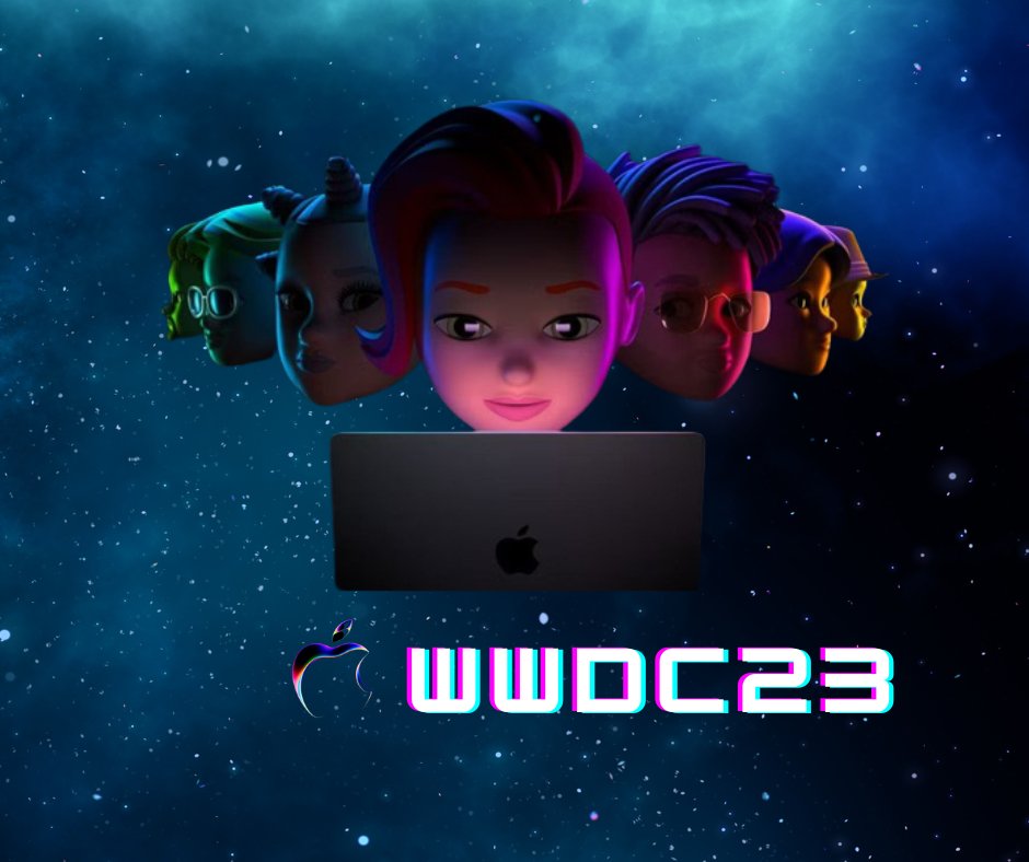 i_maayer's tweet photo. Apple wwdc 2023: ios 17 and and Cutting-Edge MacBooks https://t.co/BtdSjUBxS6 #WWDC2023 #AppleEvent #iOS17 #NewFeatures #TechNews #AppleUpdates #DeveloperConference #iOSDevelopment #SoftwareUpdate #AppleFans #AppleCommunity #TechUpdates #Innovation #TechConference #DigitalExperi https://t.co/SRMaLIlQFl