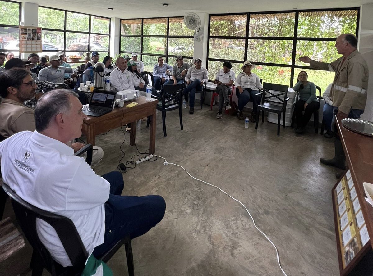 minas_antioquia's tweet photo. La formalización es lo más importante para avanzar en el desarrollo de una minería sustentable para el país, y Río Rayo es un ejemplo de ello, con quienes compartimos un espacio de socialización para conocer los procesos de recuperación y aprovechamiento de la riqueza del suelo👇 https://t.co/5pI9AzqkcA