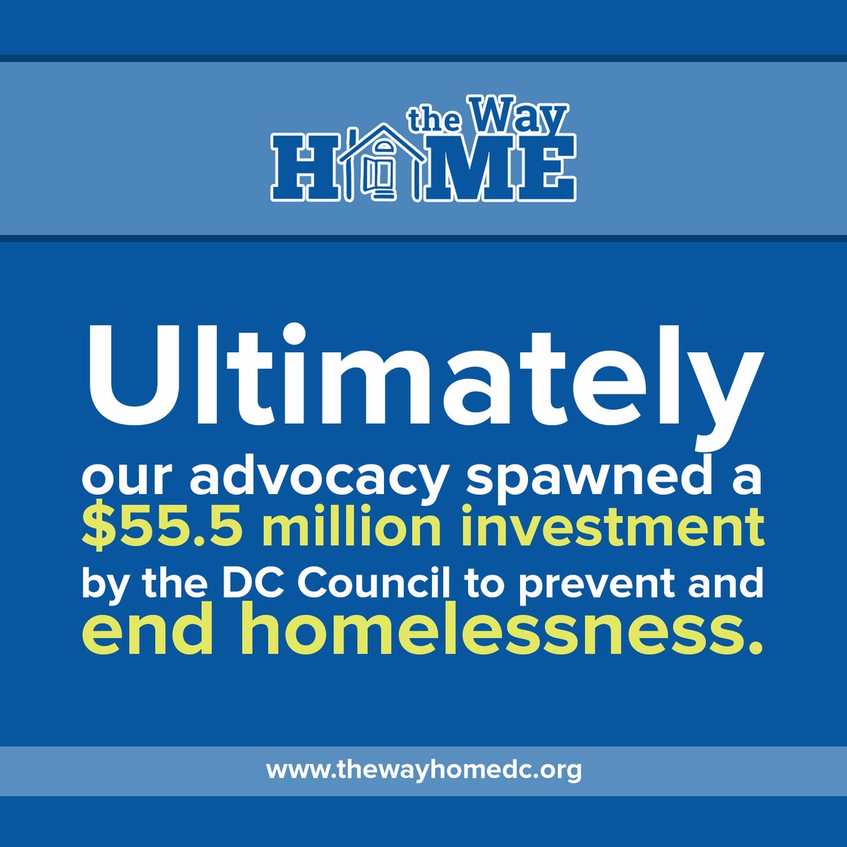 A recap of budget season for FY2024 ⬇️. Swipe through to learn more about the $55.5 million we secured to end homelessness in DC’s budget, and read our blog post to read more about the results from this year’s #DCBudget: thewayhomedc.org/blog
