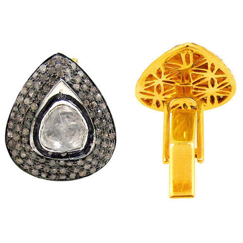 OtherJewelry's tweet photo. Rose Cut Diamond Pave 925 Sterling Silver Open Mens Fine Jewelry (ad eBay) https://t.co/O3osE18zpO https://t.co/n1Fwq4sCzL
