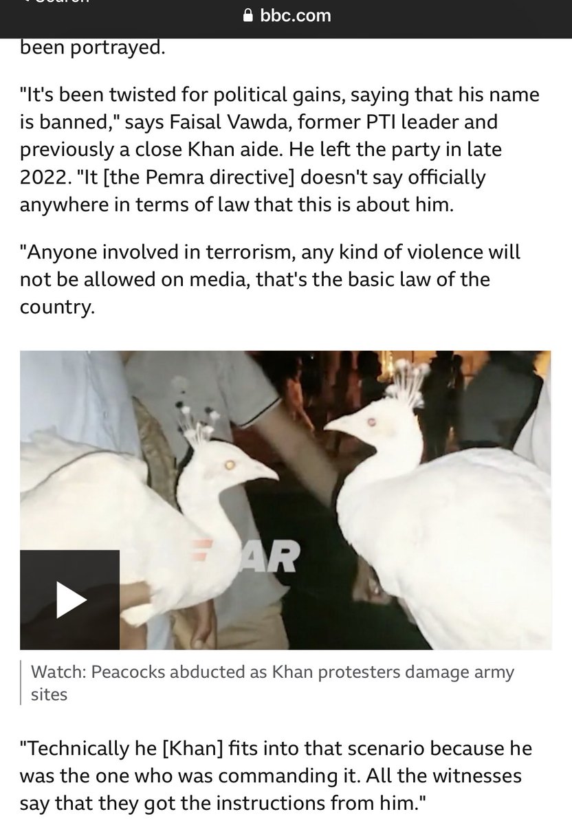 Faisal Vawda who few months back couldn’t stop talking about how he would never betray Imran Khan is now labelling him a terrorist. 

What a fall from grace for someone who is only known to the world because of Imran Khan.