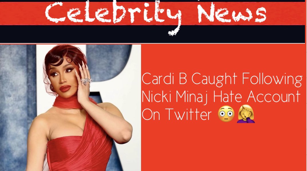 TheFeatureTV's tweet photo. Cardī B Caught Following Nicki Troll Accounts On Twitter 😮‍💨 https://t.co/rx6ekHEdBw via @YouTube https://t.co/LoyQZN7kCj