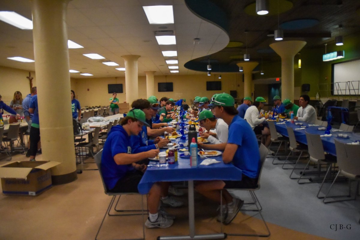 colliemo's tweet photo. Chaminade Julienne HS sends the CJ Eagles Baseball team off to State.  Go Eagles! @CJEaglesSports @cjeaglesBB @coach_mel_redd @cjeagles https://t.co/1De9xAwJIC