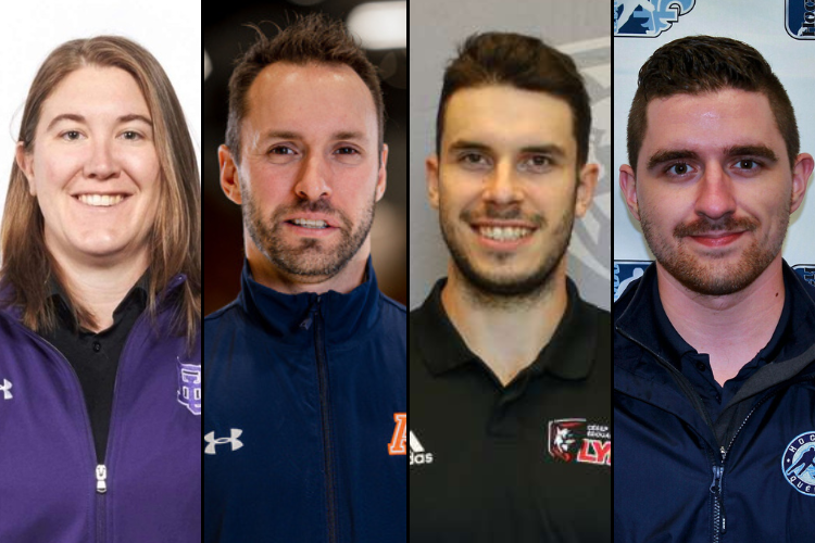 HockeyQuebec's tweet photo. Lors du prochain Championnat canadien, les entraîneur(e)s Valérie Bois, Philippe Trahan, Guillaume Archambault et Simon Grondines dirigeront la formation féminine d'Équipe Québec M18 propulsée par @CCMHockey.

Lire > https://t.co/sYsjIl6Vl1 https://t.co/CeGl8Hm275