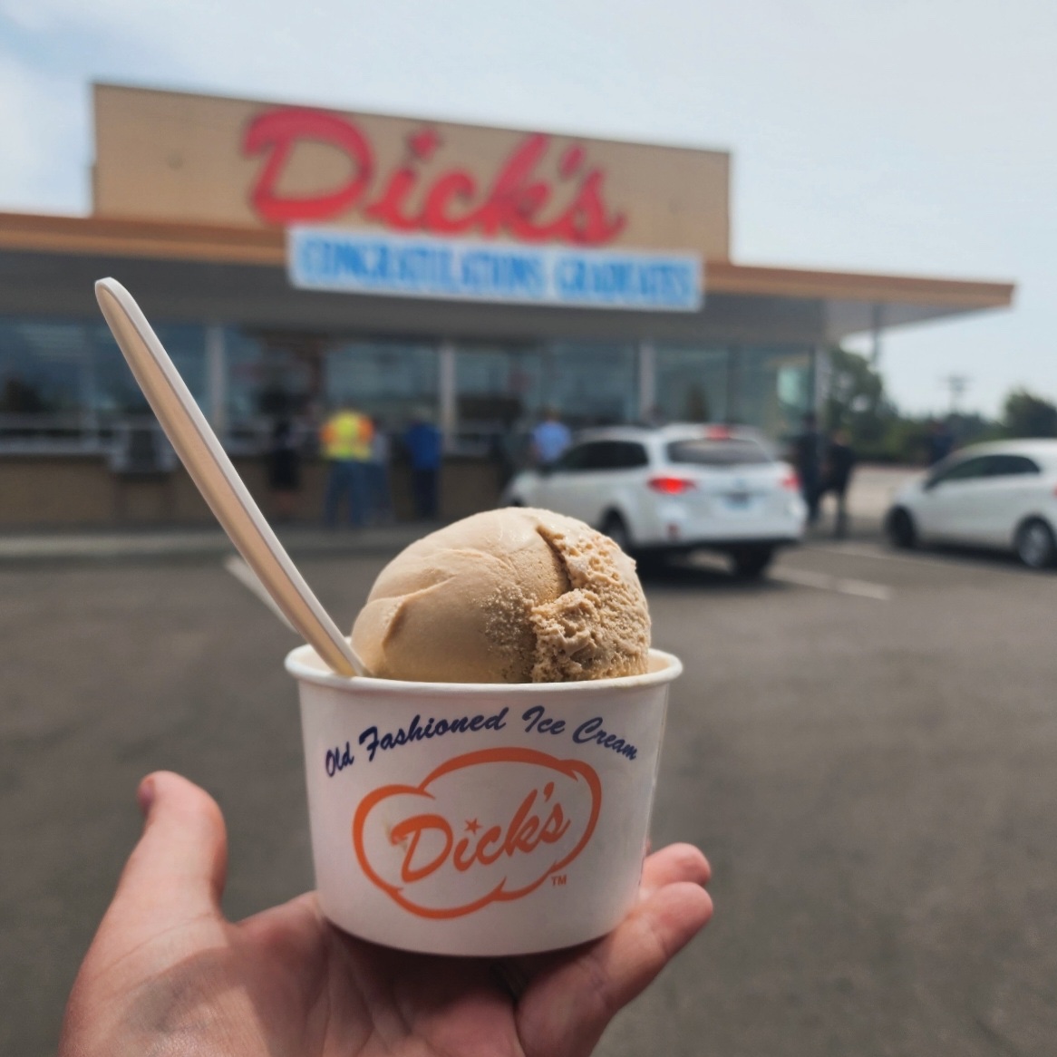 Dick's DriveIns on Twitter "🚨Kona Coffee Ice Cream is BACK at all